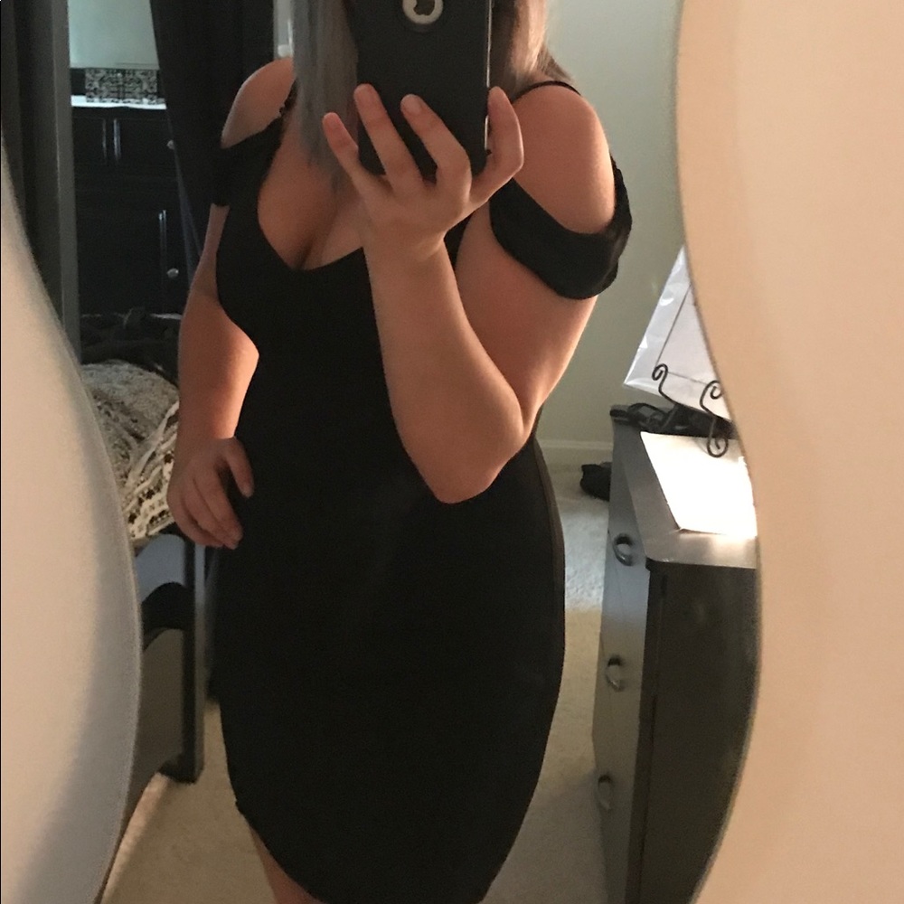 New silk dress S